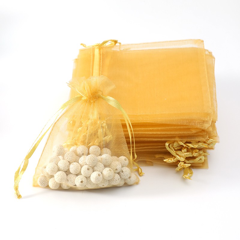 sac bourse jaune